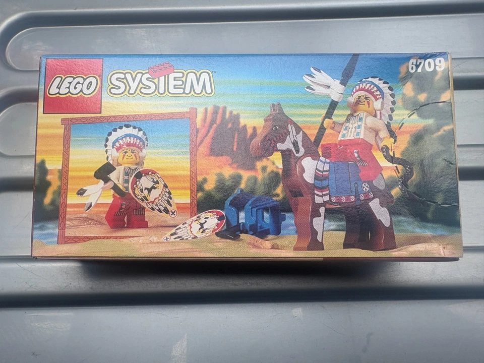 Lego Wild West / Western #6709 Tribal Chief, Brand New in Sealed Box, 1997 - Image 2 of 4