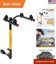 Sturdy Hitch Mount 2-bike Rack - Fits Class I-iv Hitches Easy Installation