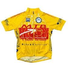 Santini Radtrikot Oberteil europäische Teams gelb Herren Small