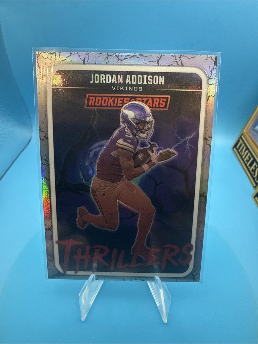 2025 Panini Rookies and Stars THRILLERS Jordan Addison #18 | eBay
