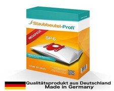 20 Staubsaugerbeutel Staubbeutel-Profi SP6 geeig. für Siemens VSZ 31455