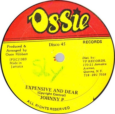 Johnny P - Expensive And Dear (12'')