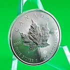2016 Canada Silver Maple Leaf 1oz .9999 Fine Privy  Queen Elizabeth II Effigy