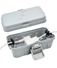 Hrensaw Small Weatherproof Electrical Connection Box(Inner 5.5 x 3 x 2.2inch)