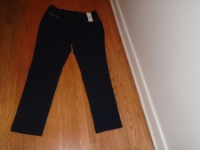 Calvin Klein Navy Blue Pant Size 10 New With Tags
