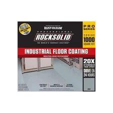 Rust-Oleum 322759 RockSolid Professional Industrial Floor Coating Kit, High G...