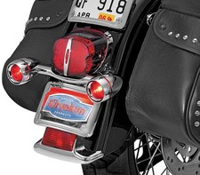 Kuryakyn Bullet Light Rear Turn Signal Bar - Chrome Motorcycle Street Bike 2098