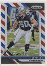 2018 Panini Prizm Red White & Blue Prizm Sean Lee #147 b2j