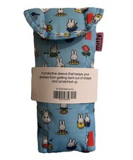 New Miffy Moon Stars Glasses Case Sleeve Sunglasses Storage Soft Protector Blue