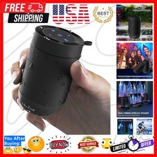 Bluetooth Speaker, Portable Bluetooth Speakers with Wireless Stereo Pairing, ...