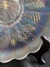 Northwood White Carnival Glass Peacock & Urn Master Ice Cream Bowl INV2 — photo 7