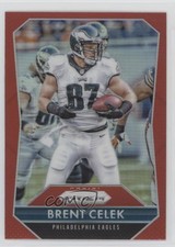 2015 Panini Prizm Red Prizm Brent Celek #37 t8i