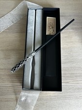 Gen 2 Harry Potter Interactive Wand w/ Diagon Alley Map, Black/Silver