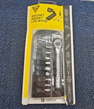 Topeak TT2580: Ratchet Rocket Lite NTX+ Compact Multi-Tool For Roadside Repairs