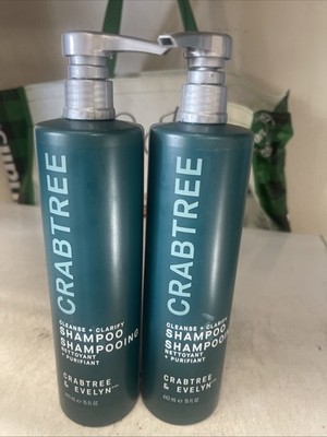 Crabtree & Evelyn 2X Cleanse + Clarify Shampoo (443ml) (15fl.oz) NEW!