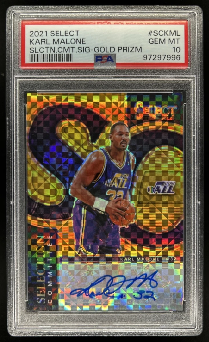 Panini Karl Malone Basketball Sports Trading Cards & Accessories