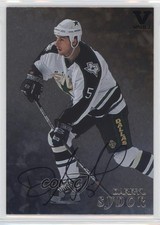 1998-99 ITG Be A Player Silver Auto ITG Vault Black Darryl Sydor #191 Auto 2d8