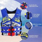 2025 Child Life Jacket Swimming Kids Floating Swim Zip Vest Buoyancy Aid Jacket