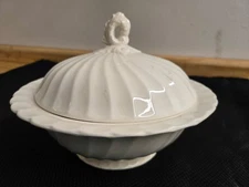 Vtg. Myott, England Old Chelsea Staffordshire, England lidded pot.