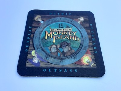 Escape from Monkey Island *LucasArts original promotional coaster