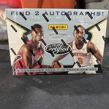 2019-20 Panini Certified Basketball Hobby Box