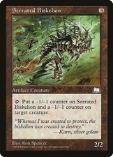 [MTG] Serrated Biskelion (156) (WTH) HP-DMG