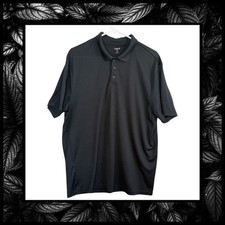 Old Navy Men  s Active Core Polo   Black, Size XXL