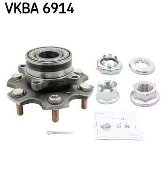 Skf Radlagersatz Radlager Satz Wheel Bearing Vorne Vkba 6914-image