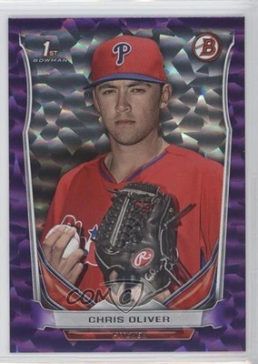 2014 Bowman Draft Purple Ice 33/99 Chris Oliver #DP106 3q5