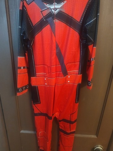 Deadpool Kids Halloween Costume for 6-7 Marvel Superhero Birthday With Mask - Picture 8 of 10