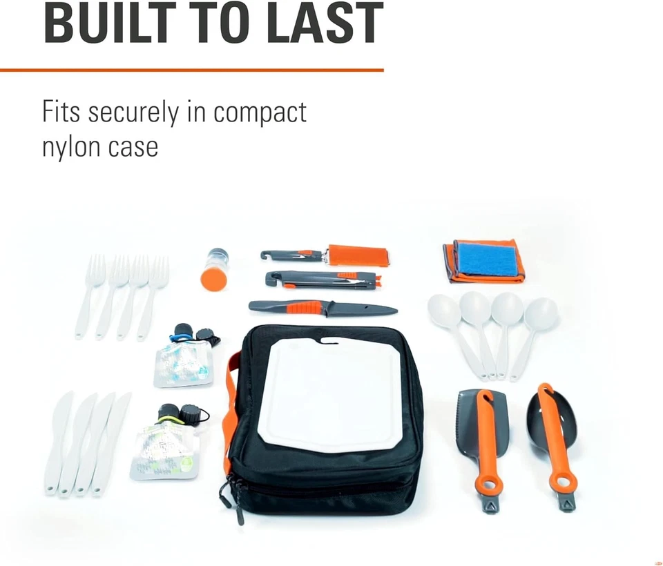 Destination Kitchen Set 24‑Piece, Full Camp Kitchen Kit, Cutlery for Persons - Image 4 of 4