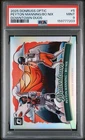 2025 Donruss Optic Dual Downtown Peton Manning Bo Nix Denver Broncos PSA 9!
