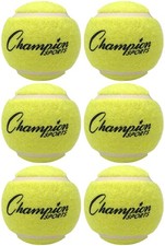 Champion Sports 3-Pack Practice Tennis Balls - Yellow 2-Pack 