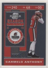 2019-20 Panini Contenders Optic Season Ticket Carmelo Anthony #74 HOF 0c6
