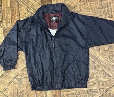 Charles River Youth Medium Performer Lined Rain Resistant Jacket Navy Blue 234