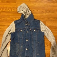 Levi  s Strauss Jean Jacket Size Youth Large GB 