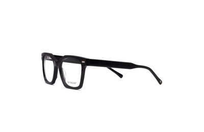 DIVALDI OPT DVO8275 Eyeglasses Eye Glasses 090 SHINNY BLACK Authentic New 53mm U