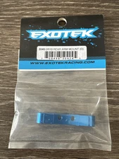 Exotek 2046 Blue Aluminum Rear Arm Mount for DR10 Drag Car Ships Same Day Fast!