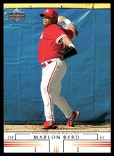 Marlon Byrd 2002 Upper Deck #703 Phillies MLB READ FREE SHIPPING AutographDen