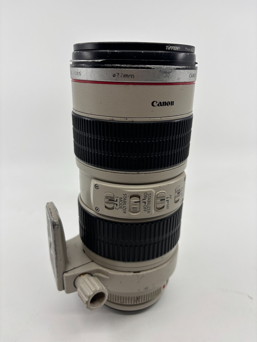 Canon EF 70-200mm f/4 L IS USM PARTS/NEEDS REPAIR | eBay
