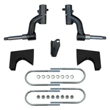 RHOX 3" Drop Spindle Lift Kit for EZGO RXV Electric Golf Cart - Fits 2013-Up