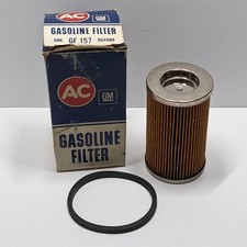Vintage Usa Made Gm General Motors Ac Gf157 Gasoline Fuel Filter Gasket 854569