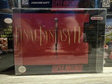 Final Fantasy II - SNES - Replacement Box READ DESCRIPTION