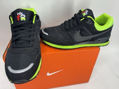 Nike Air Force Max Men's 11.5 Quality Leather Volt Black Bubble Rare #386156-007