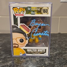Funko Pop! Vinyl Walter White Breaking Bad Autographed Bryan Cranston #160
