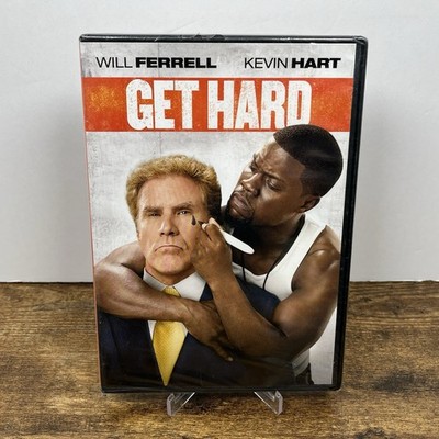Get Hard (DVD, 2015, Widescreen) Will Ferrell, Kevin Hart - New/Sealed
