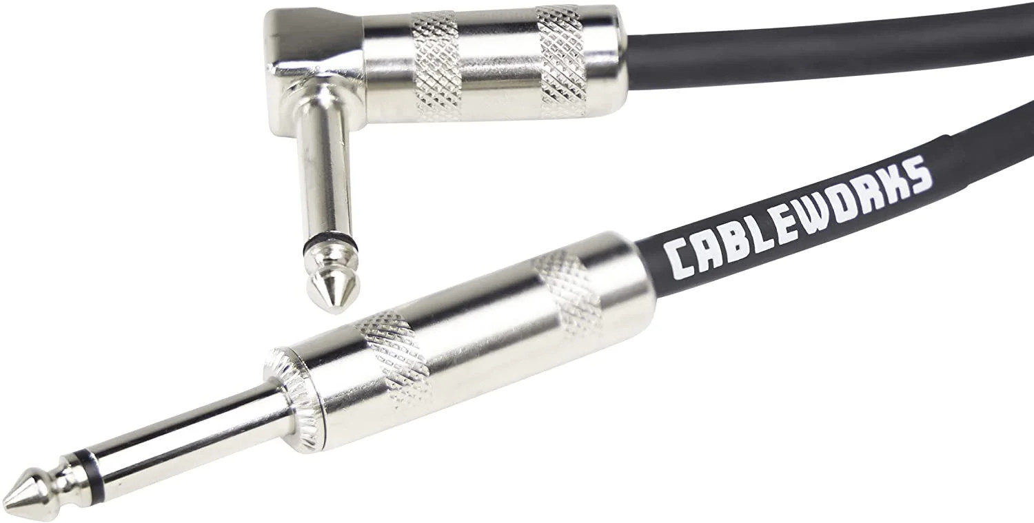 Инструментальный кабель Gator CBW-BKLINST-CBLE-RA-10 Backline 10 с прямым углом наклона 4090₽