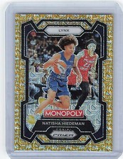 2024 Panini WNBA Prizm Monopoly Gold Millionaire #62 Natisha Hiedeman /500