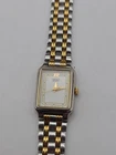 Vintage Seiko Women’s V401-5129 Tank Gold Tone Quartz Analog Watch Working