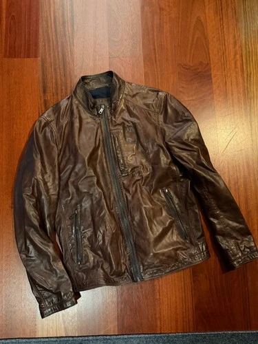 Milestone Leather Jacket Size 38 regular Mens  - product listing photo